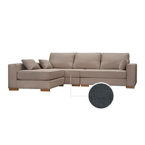 MAUI SOFA+CHAISE MOVIL SEMINIDO 01 GRIS OSCURO