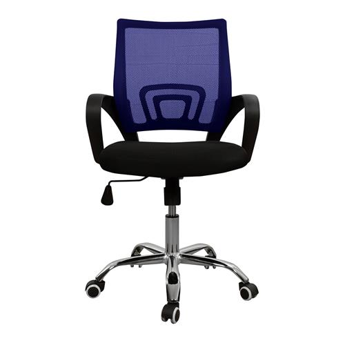 FLORENCIA SILLON OFI. C/NEGRO RESP/AZUL (AF1803)