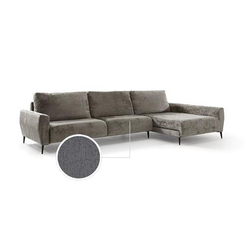 MOON 3P+CHAISE DER. LORIS C/97 ANTRACITA