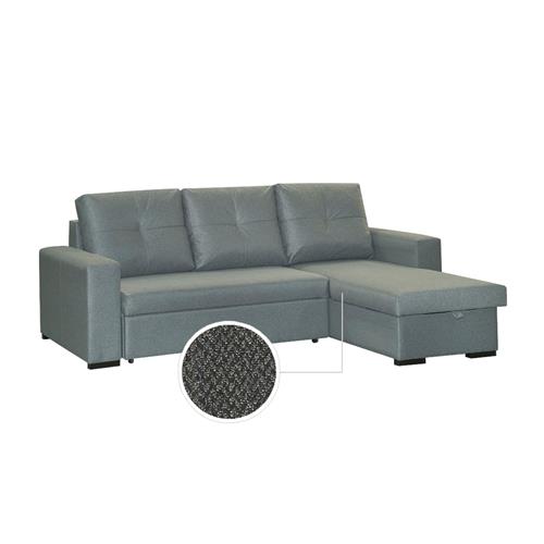 CANARIAS CHAISE+CAMA TPDO.CHARLOTTE 27 GRIS OSCURO