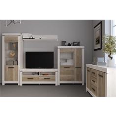 BELEN VITRINA 1P C/TRUFA-CAÑON BLANCO LEDS 2
