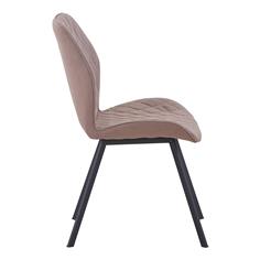 MOLY SILLA P/NEGRA TELA BEIGE OSCURO (XS2657) 2