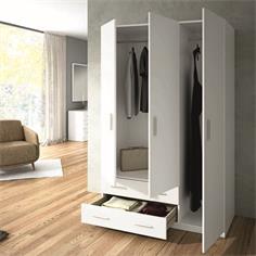 READY ARMARIO 3P.2C. 150CMS C/BLANCO 2