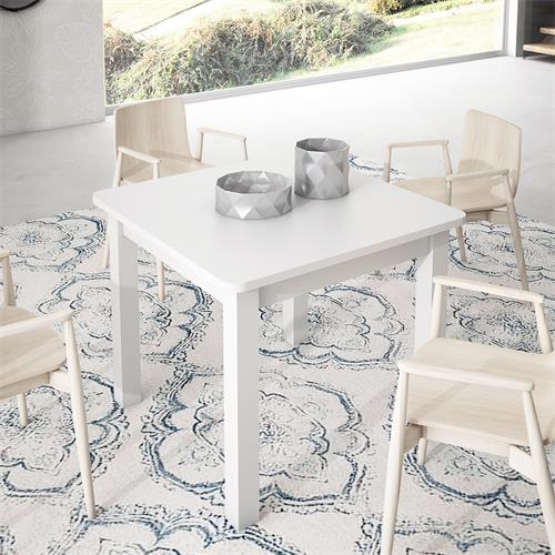 ELBA MESA 90X90CMS FIJA C/BLANCO