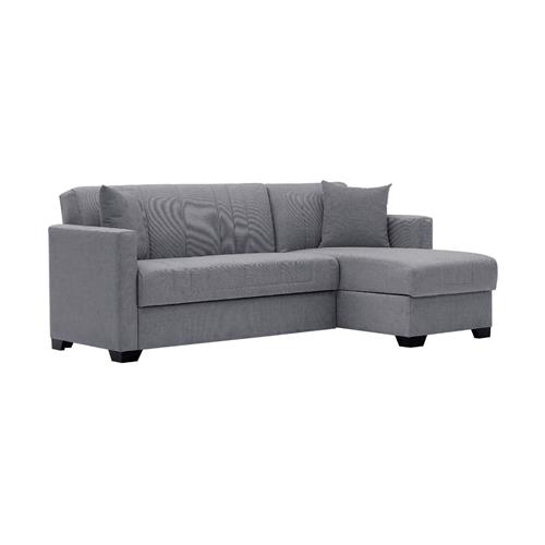 OASIS SOFA+CHAISE ANKA 19 GRIS (52-0001)