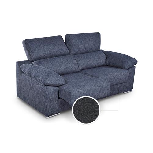 OXFORD SOFA 2PL. TAP. MOZART CENIZA