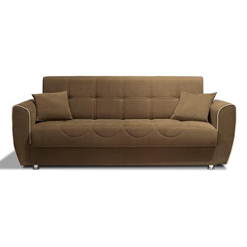 TURCO SOFA CAMA LIBRO BONAIRE C/3 MARRON