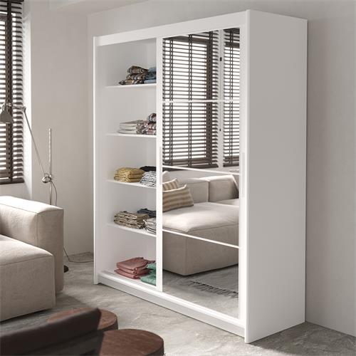 MARIO ARMARIO 2P. CORREDERA 140CM C/BLANCO