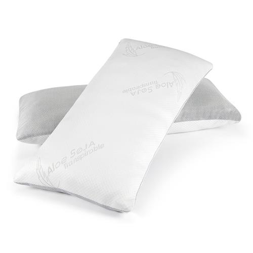 ALMOHADA 90 CM. COPOS VISCOELASTICA