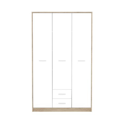 NEPO ARMARIO 3P 120CM CAMBRIAN/BLANCO>107