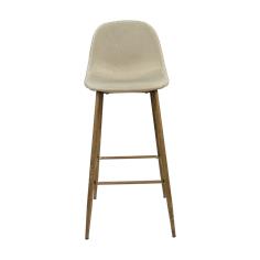 XS2499 STOOL TABUR.TELA BEIGE OSC. P/C. ROBLE BS28 2