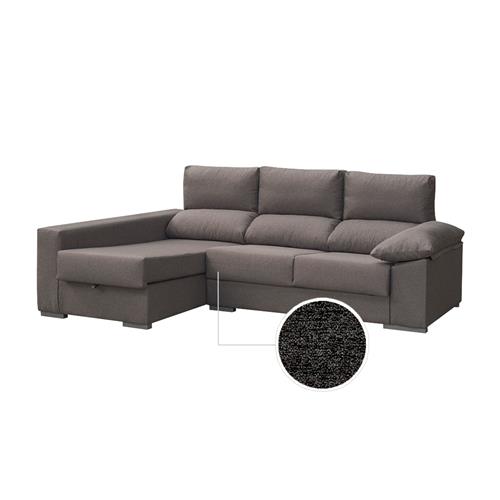 NALA 3P+CHAISE C/ARCON IZQ VEGA C/1 GRIS OS (PARLA