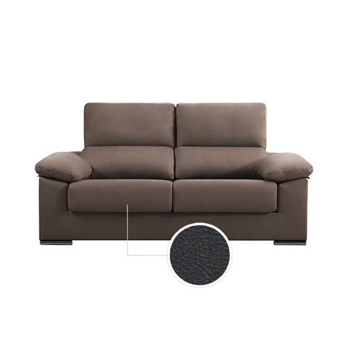 OXFORD SOFA 3PL. TAP. MOZART CENIZA