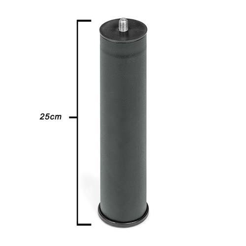 PATA BASE DE 25 cm NEGRAS - CAJA 60 UNIDADES