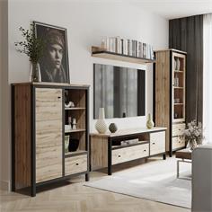 CHOS MUEBLE TV 160 TACHO/NEGRO 2