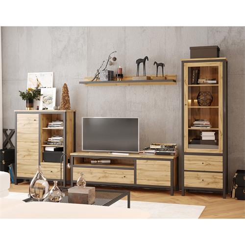 CHOS MUEBLE TV 160 TACHO/NEGRO