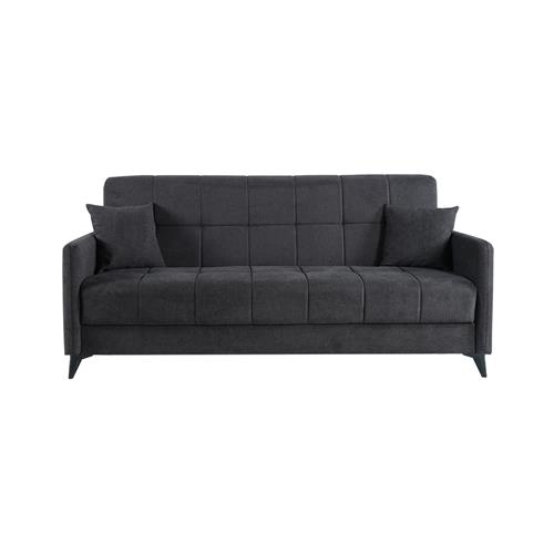 SANTI SOFA CAMA LIBRO BACOS 19 GRIS ANTRACITA