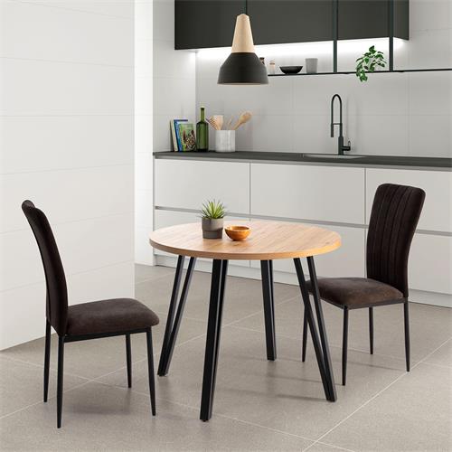 HOLLY SILLA NEGRO 4P/CAJA