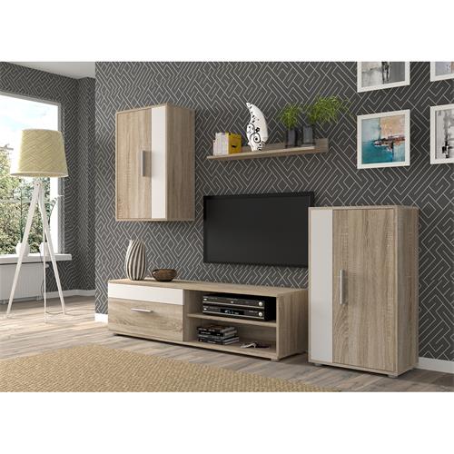 MINI COMPOSICION 2,4M. C/CAMBRIA-BLANCO