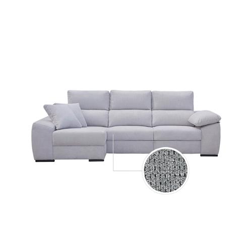 DAMASCO 3P+CHAISE IZQ. ESTRELLA 20 GRIS