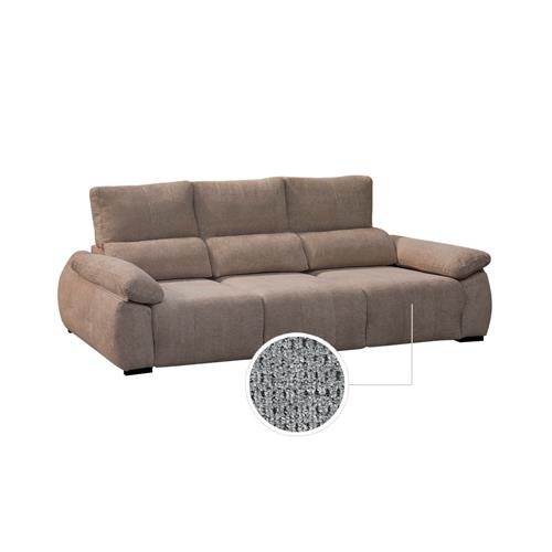 BOMBAY SOFA 4 PL. EXTRA. ESTRELLA 20 GRIS