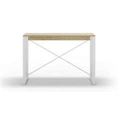 ARCHIE CONSOLA 110cm ROBLE PATA BLANCA 2
