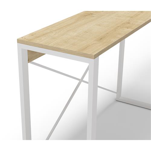 ARCHIE CONSOLA 110cm ROBLE PATA BLANCA