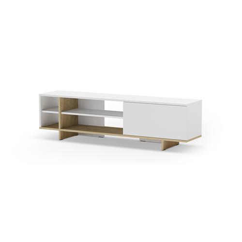 CEQUOIA MUEBLE TV 1P4H BLANCO/ROBLE