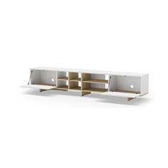 CEQUOIA MUEBLE TV 2P 230cm BLANCO/ROBLE 2