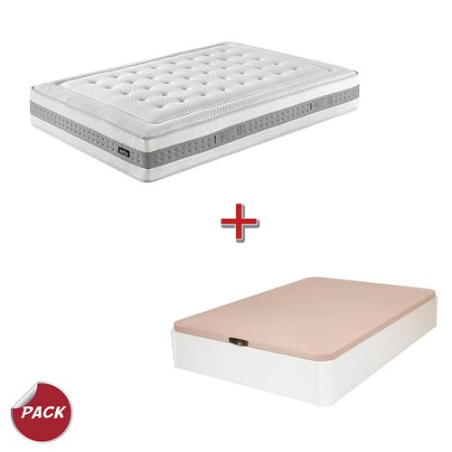 PACK328> SENSAC + CANAPE22 150X190 COLOR BLANCO