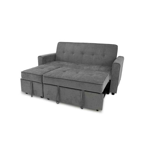 VICTORIA SOFA CAMA (HD6086) TELA FL08-24 GRIS