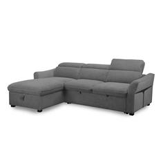 THALIA 2P+CHAISE IZQ CAMA OTE GARDEN 457 ANTRACITA