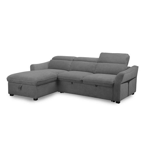 THALIA 2P+CHAISE IZQ CAMA OTE GARDEN 457 ANTRACITA