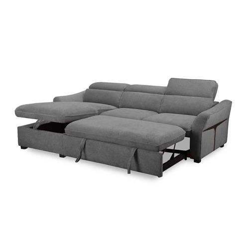 THALIA 2P+CHAISE IZQ CAMA OTE GARDEN 457 ANTRACITA