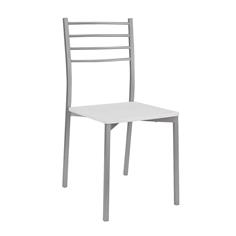 SK1424 SILLA METALICA ASIENTO BLANCO LAC. MONTADA