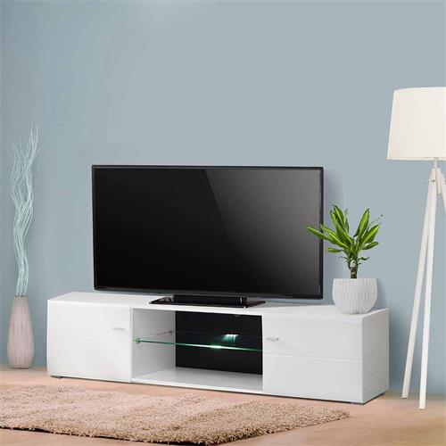 REX MUEBLE TV 170 2P 1H BLANCO OB BLF