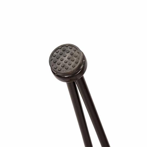 SNAKE TABURETE PE RATTAN C/NATURAL P/MET. NEGRA