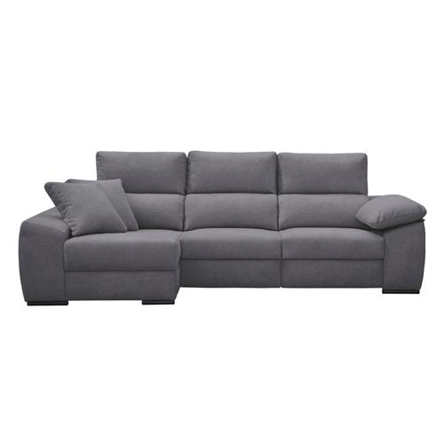 DAMASCO 3P+CHAISE IZQ. ESTRELLA 22 GRIS OSCURO
