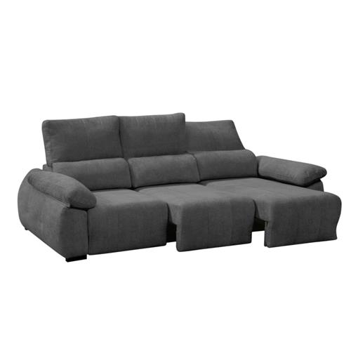 BOMBAY SOFA 4 PL. EXTRA. ALLEGRA 16 GRIS