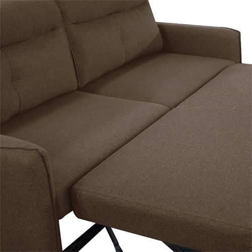 LORCA SOFA CAMA TELA KSTUR-04 MARRON