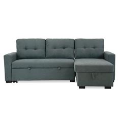CLONY 2P+CHAISE C/CAMA REV. TELA 103-32 GRIS