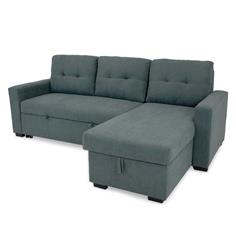 CLONY 2P+CHAISE C/CAMA REV. TELA 103-32 GRIS 2