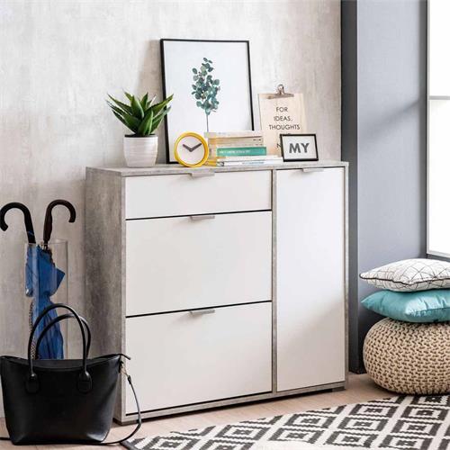 ARCO 2 ZAPATERO CEMENTO BT/BLANCO OB