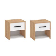 VARADERO JUEGO 2 MESA NOCHE 1C1H ARTISAN AH/BLANCO