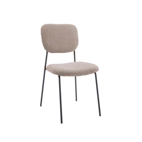 SKULUM SILLA UF885-04 BEIGE TOSTADO PATA NEGRA
