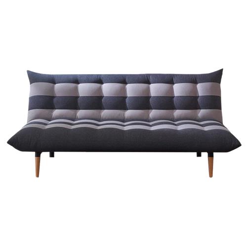 WING SOFA CAMA TAP. RAYAS GRIS/TAUPE